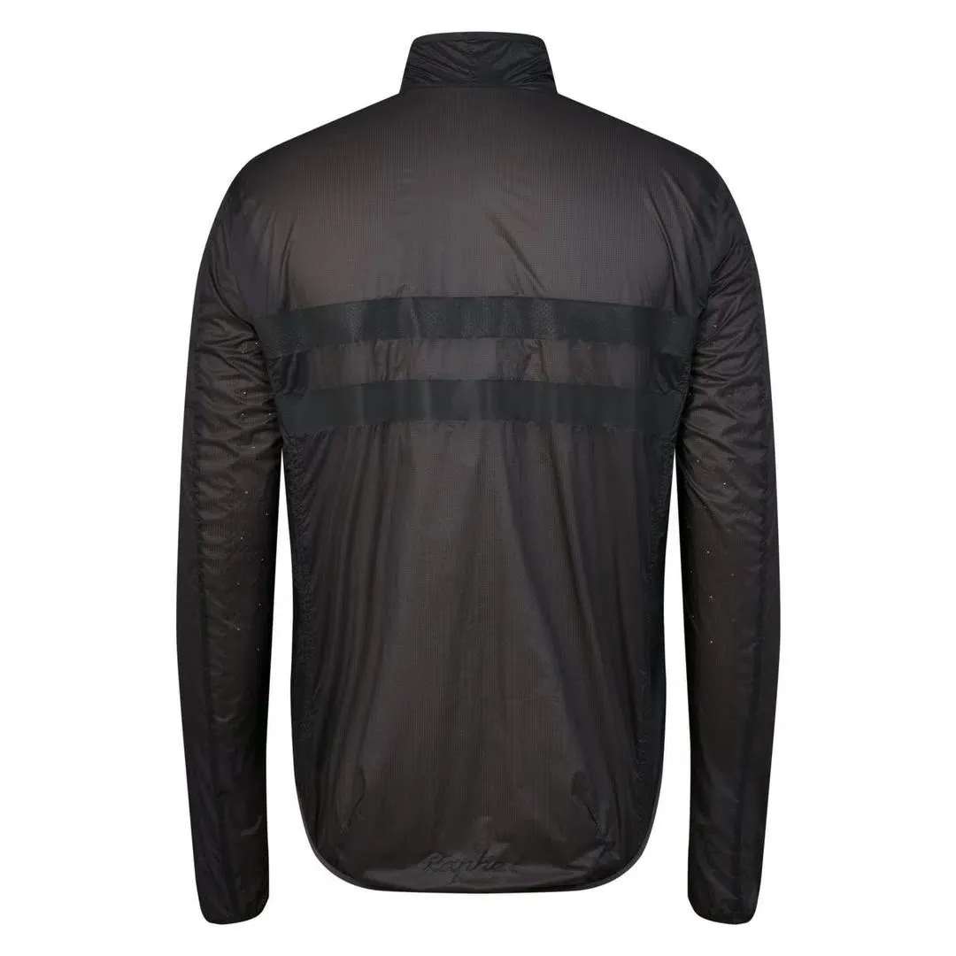 RAPHA Brevet Flyweight Wind Jacket - CBN Carbon Grey