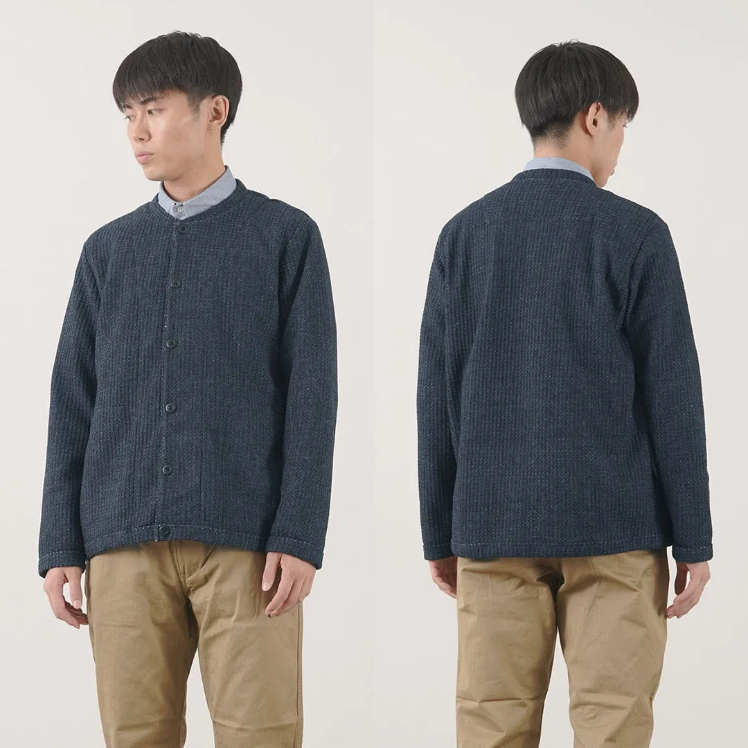 RE MADE IN TOKYO JAPAN / Glen Check Fleece Cardigan