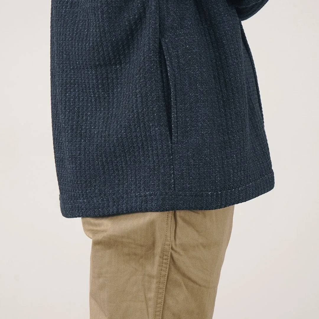 RE MADE IN TOKYO JAPAN / Glen Check Fleece Cardigan