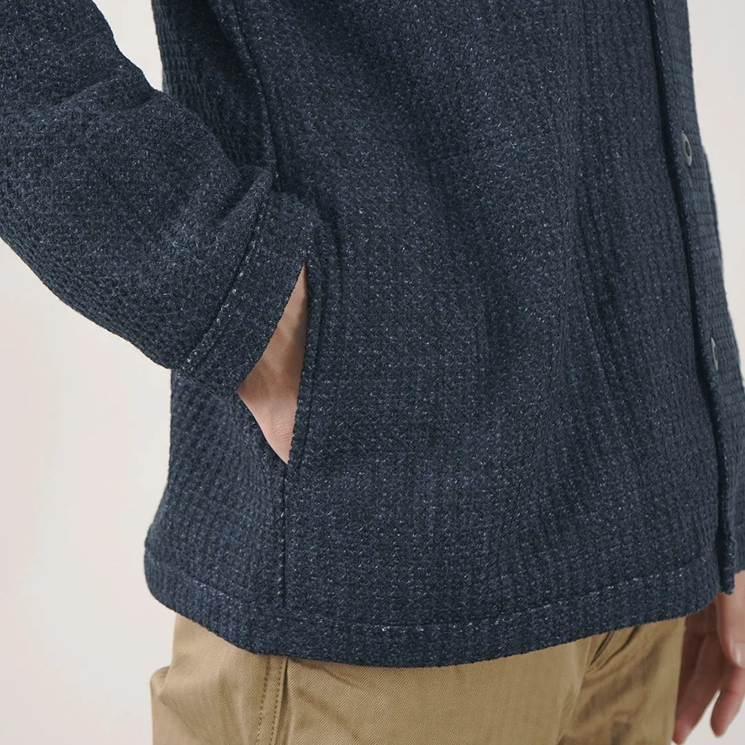 RE MADE IN TOKYO JAPAN / Glen Check Fleece Cardigan