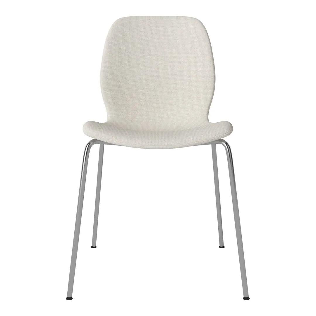 Seed Dining Chair - Upholstered - Chrome Base