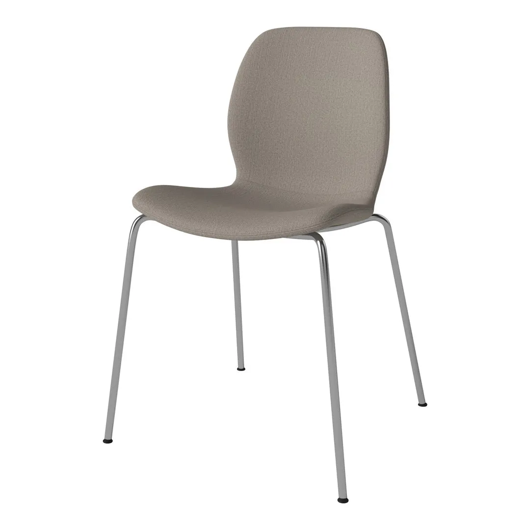 Seed Dining Chair - Upholstered - Chrome Base