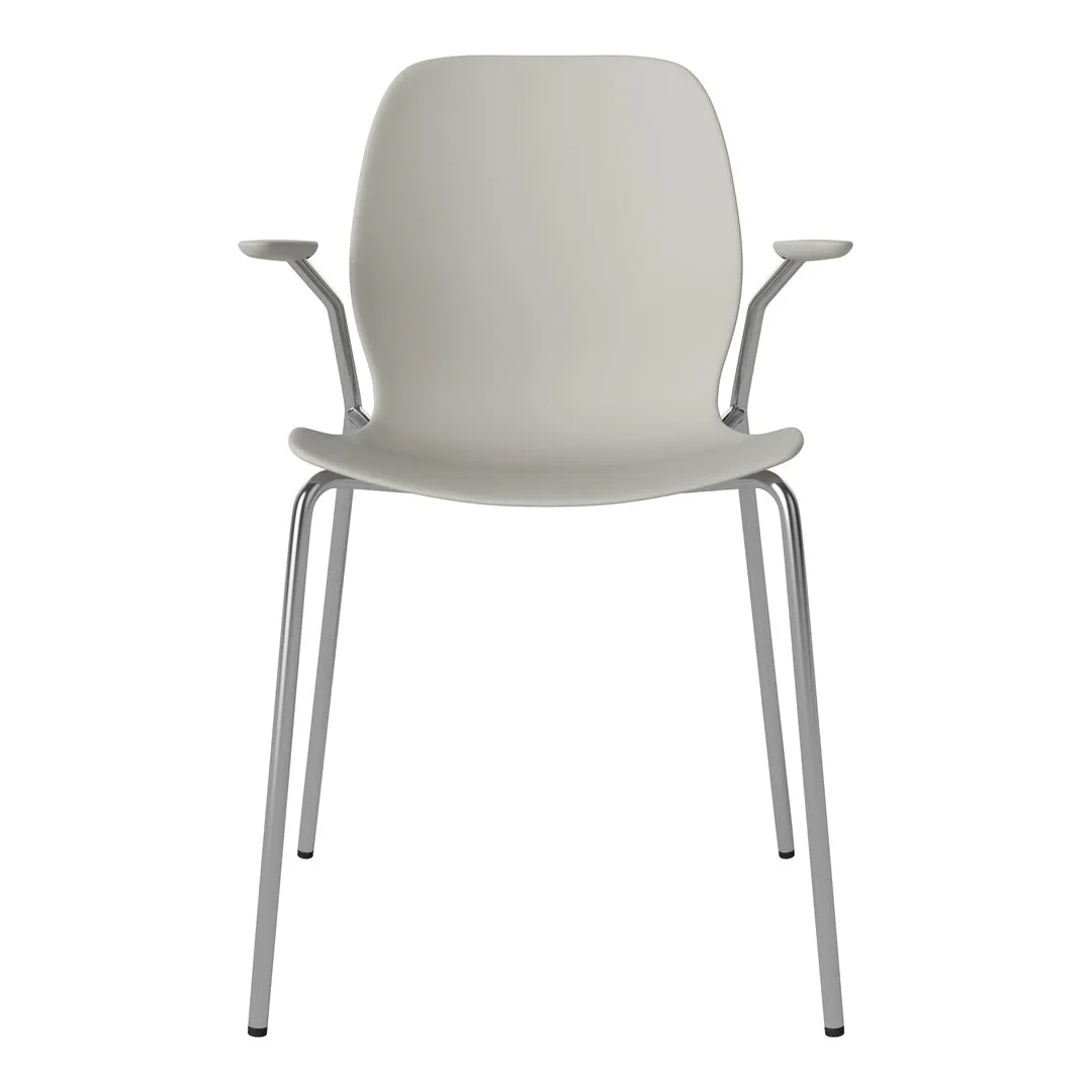 Seed Dining Chair w/ Open Arms