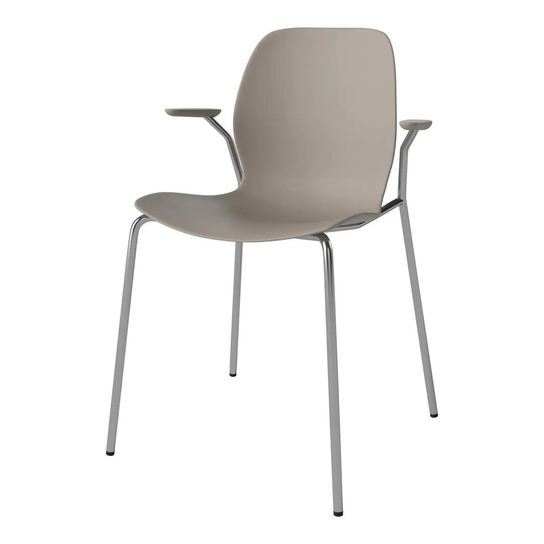 Seed Dining Chair w/ Open Arms