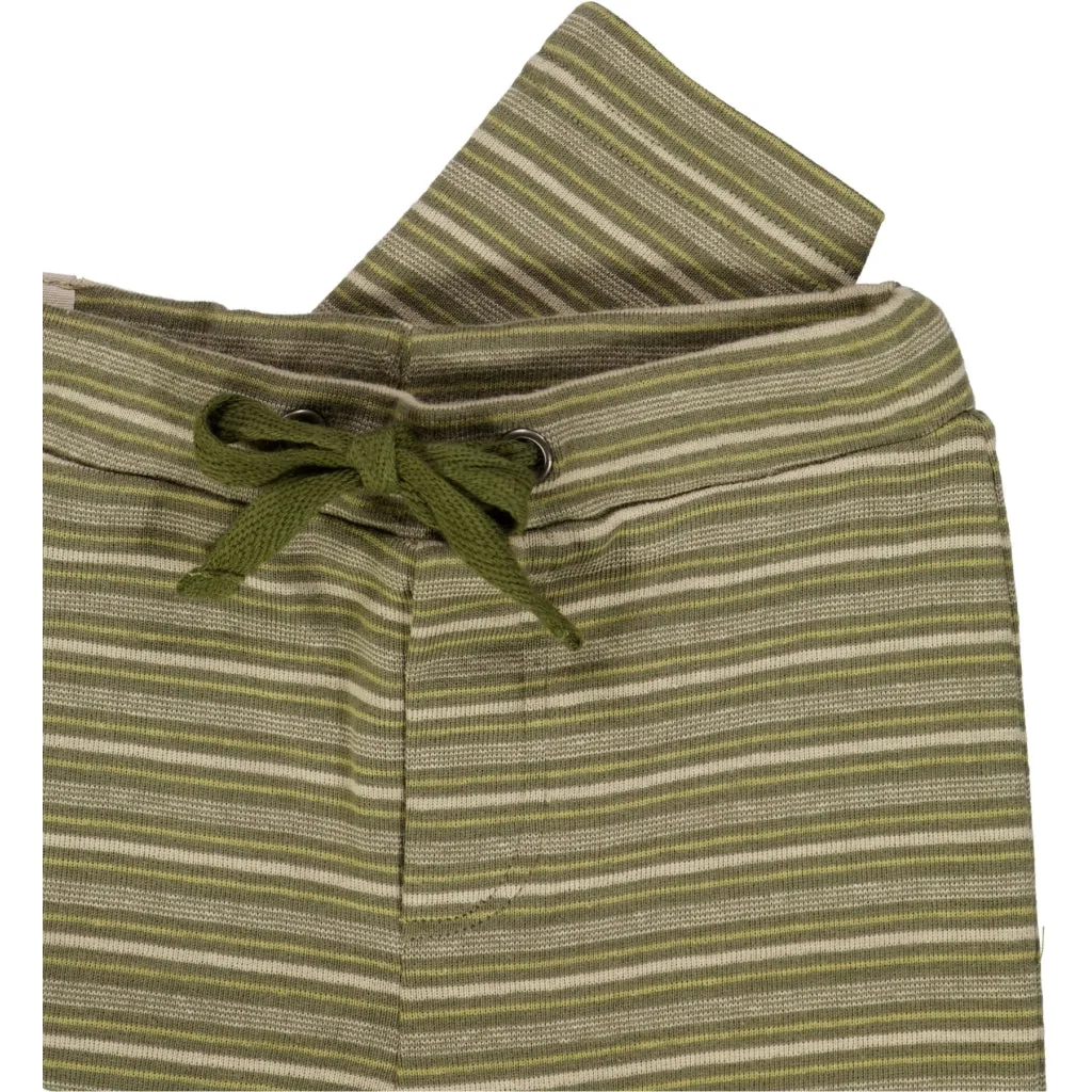 Soft Pants Manfred - heather green stripe