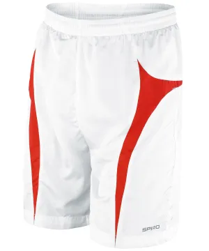 Spiro micro-lite team shorts | White/Red