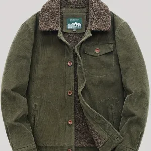 Sven | Warm fleece button jacket