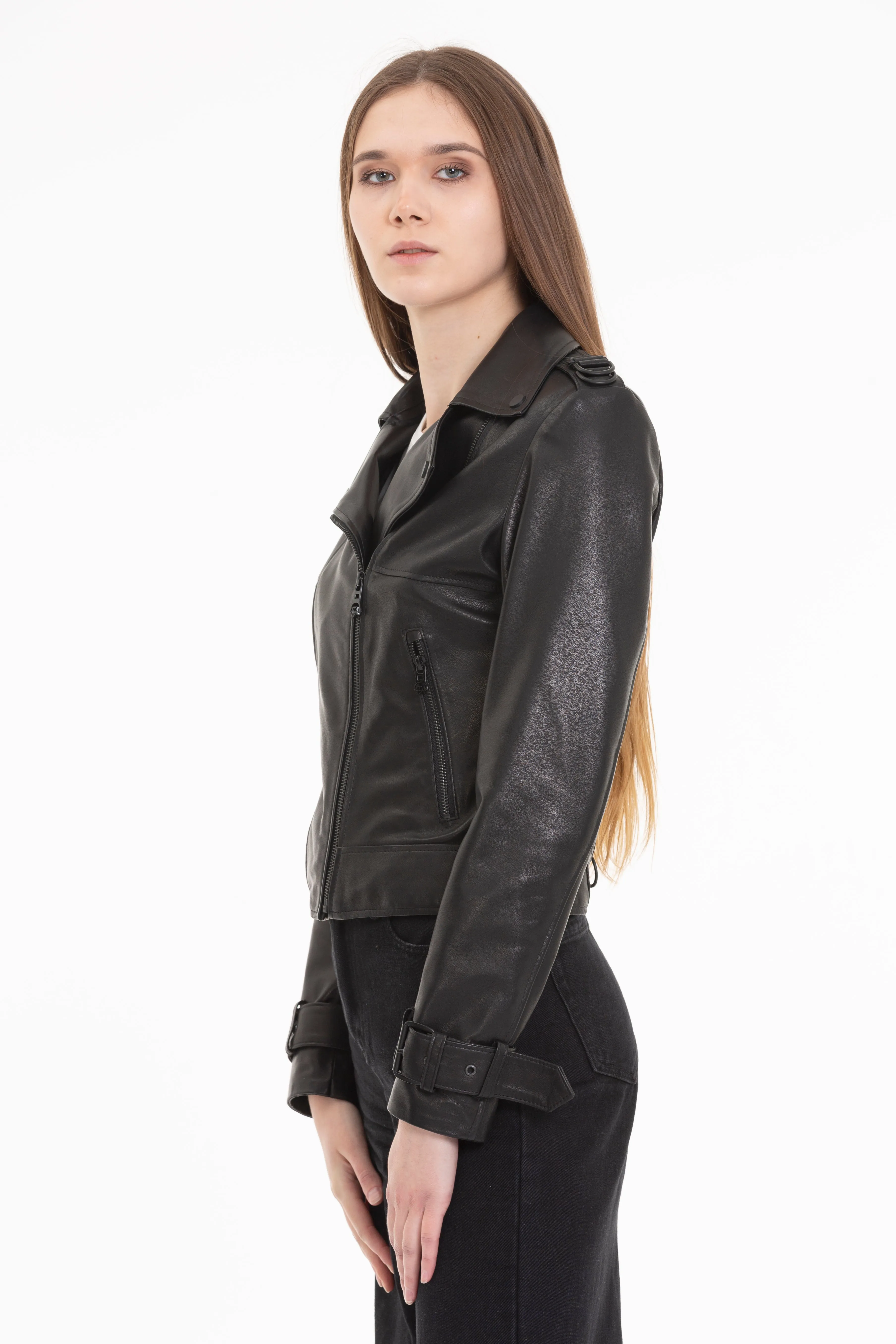 The Baracana  Leather Women Jacket