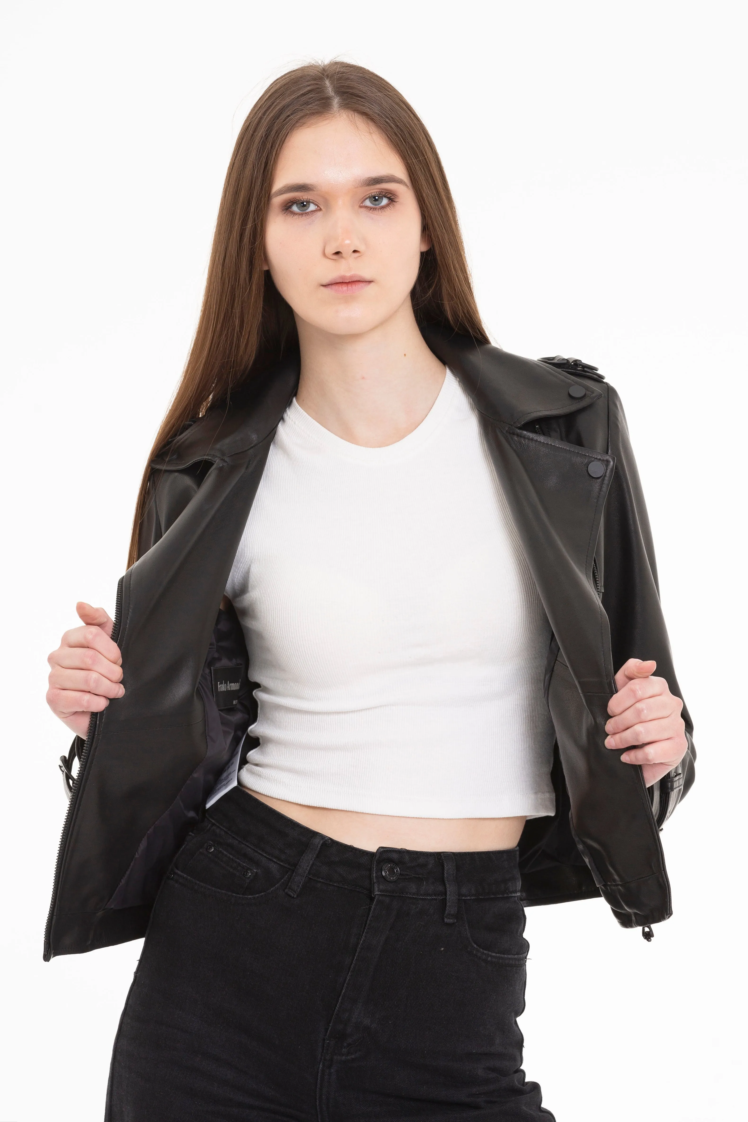 The Baracana  Leather Women Jacket