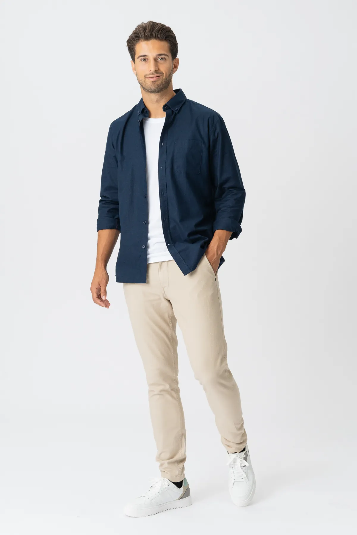 The Original Performance Oxford Shirt - Navy Blazer