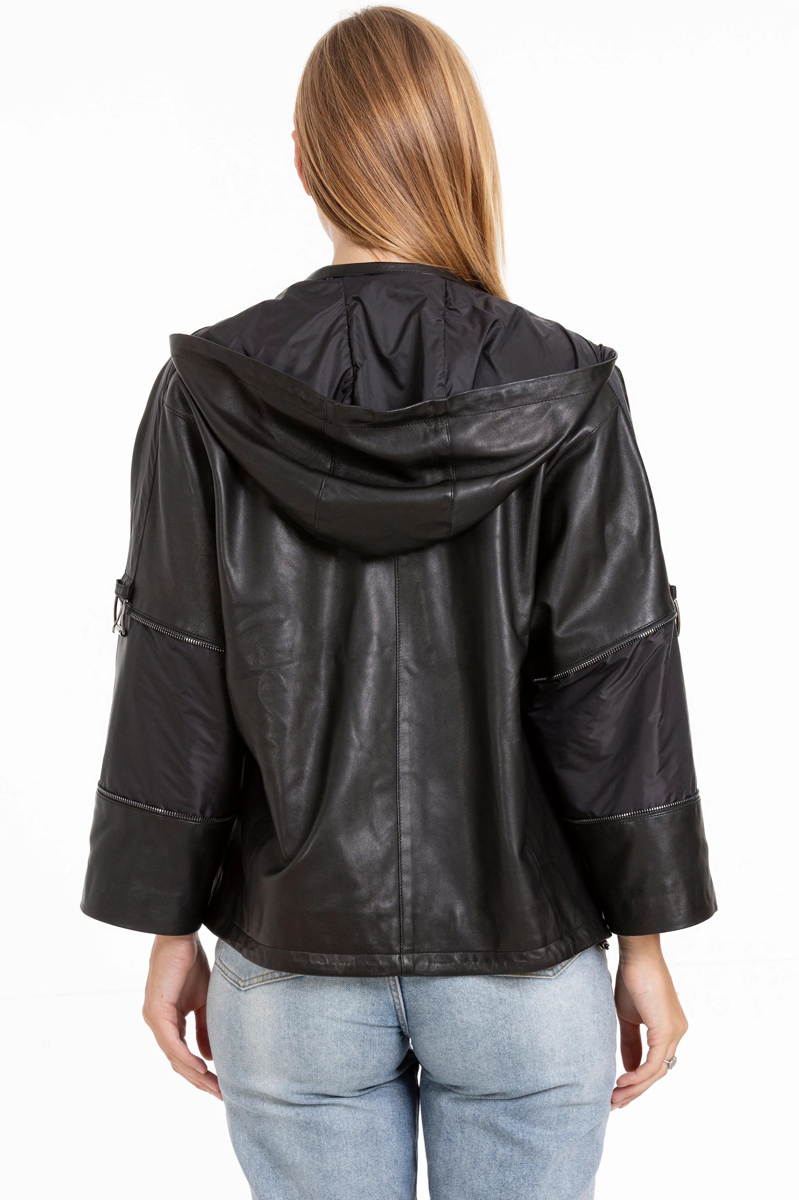 The Tomigaya Women Leather Jacket