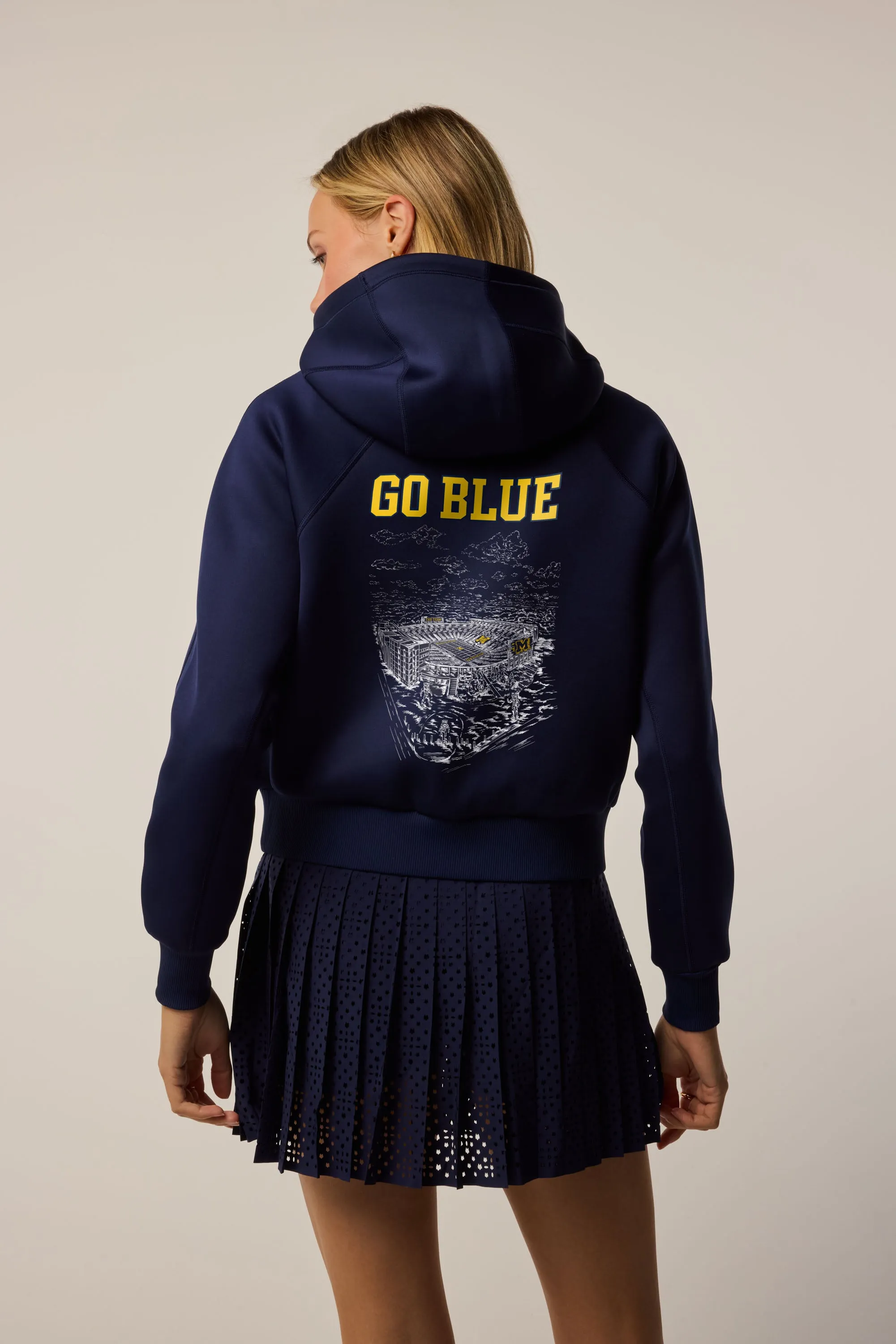 University of Michigan Kristina Full Zip Hoodie