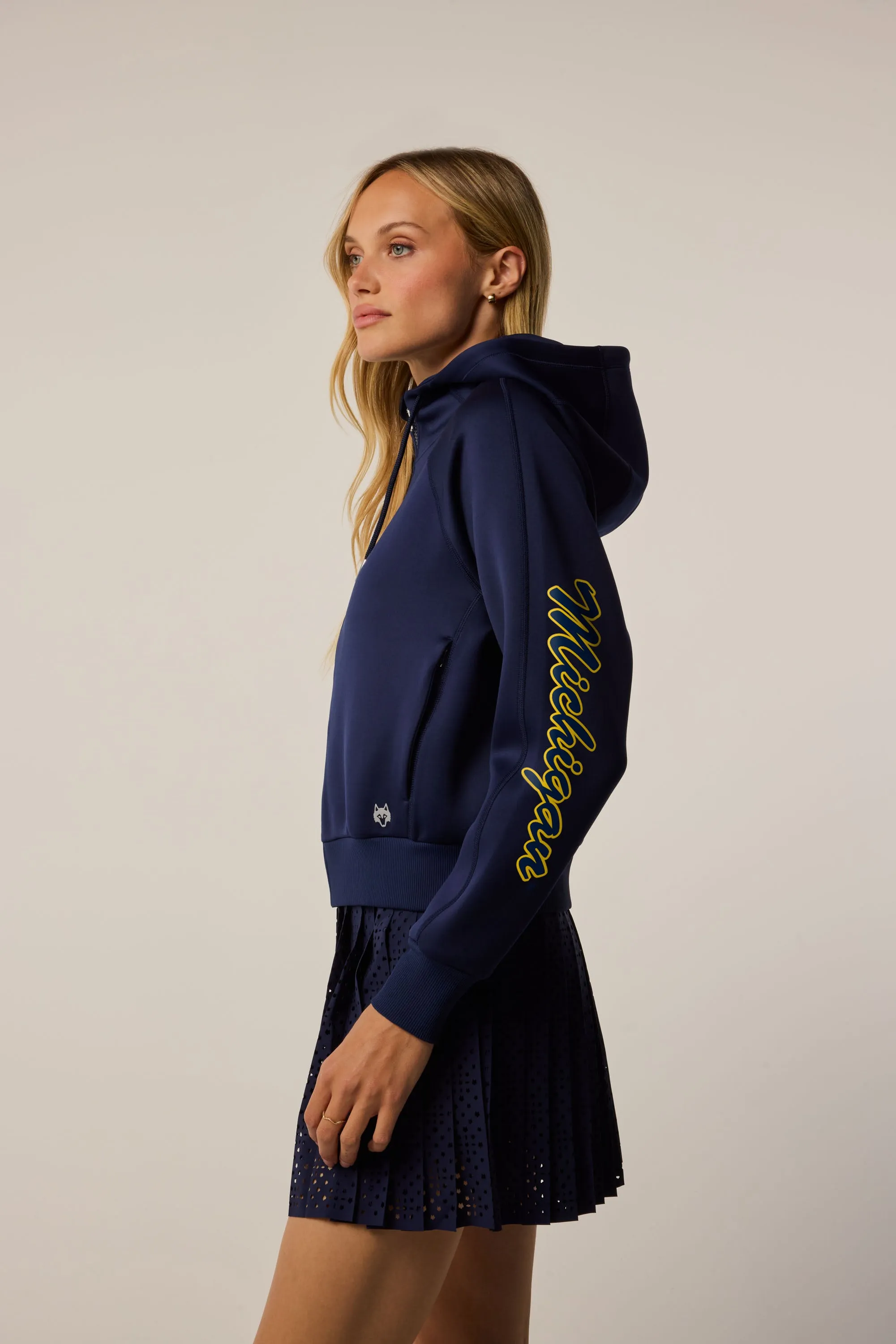 University of Michigan Kristina Full Zip Hoodie