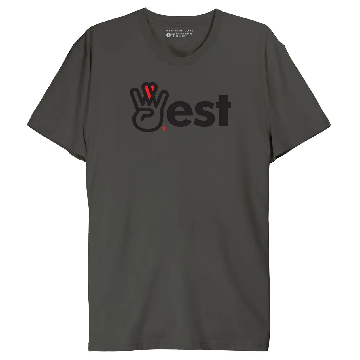 West Charcoal Tee