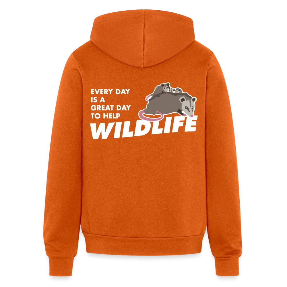 WHS Wildlife Bella   Canvas Unisex Full Zip Hoodie