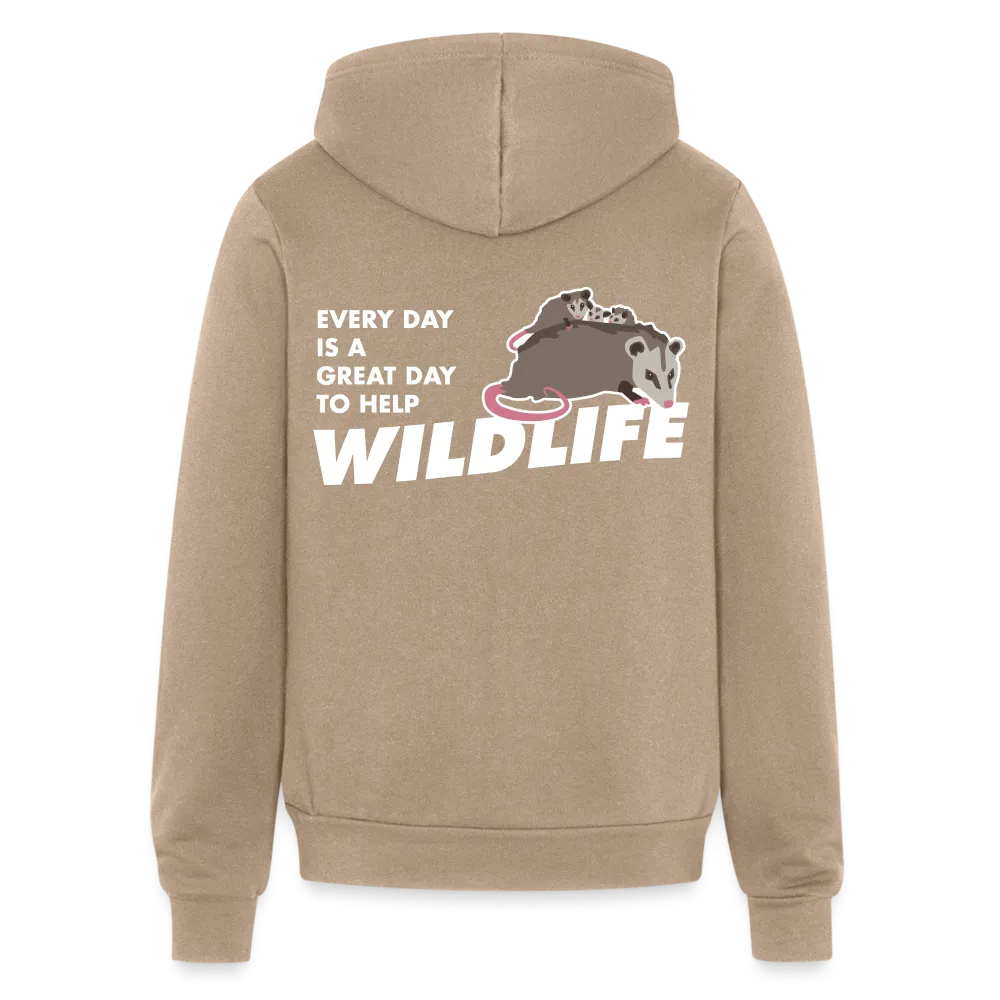 WHS Wildlife Bella   Canvas Unisex Full Zip Hoodie