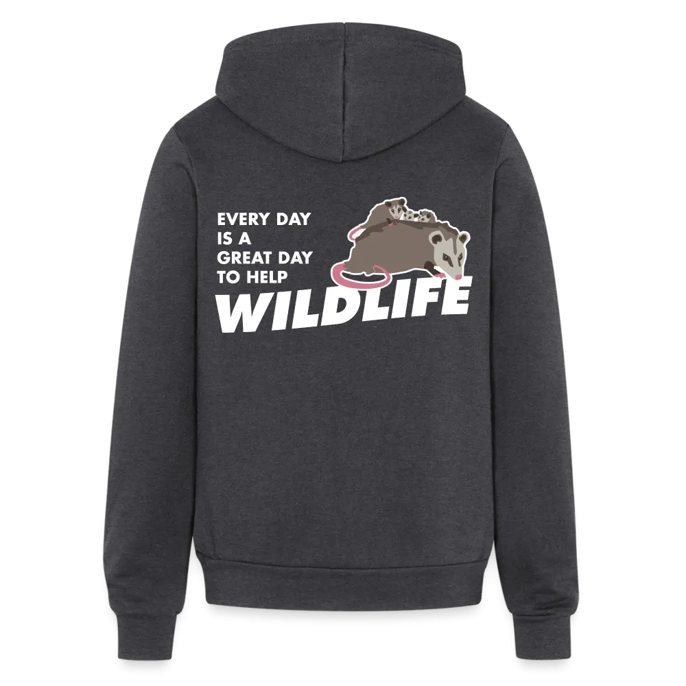 WHS Wildlife Bella   Canvas Unisex Full Zip Hoodie