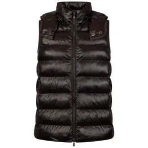 Womens Chiron Hooded Vest Black - AW24