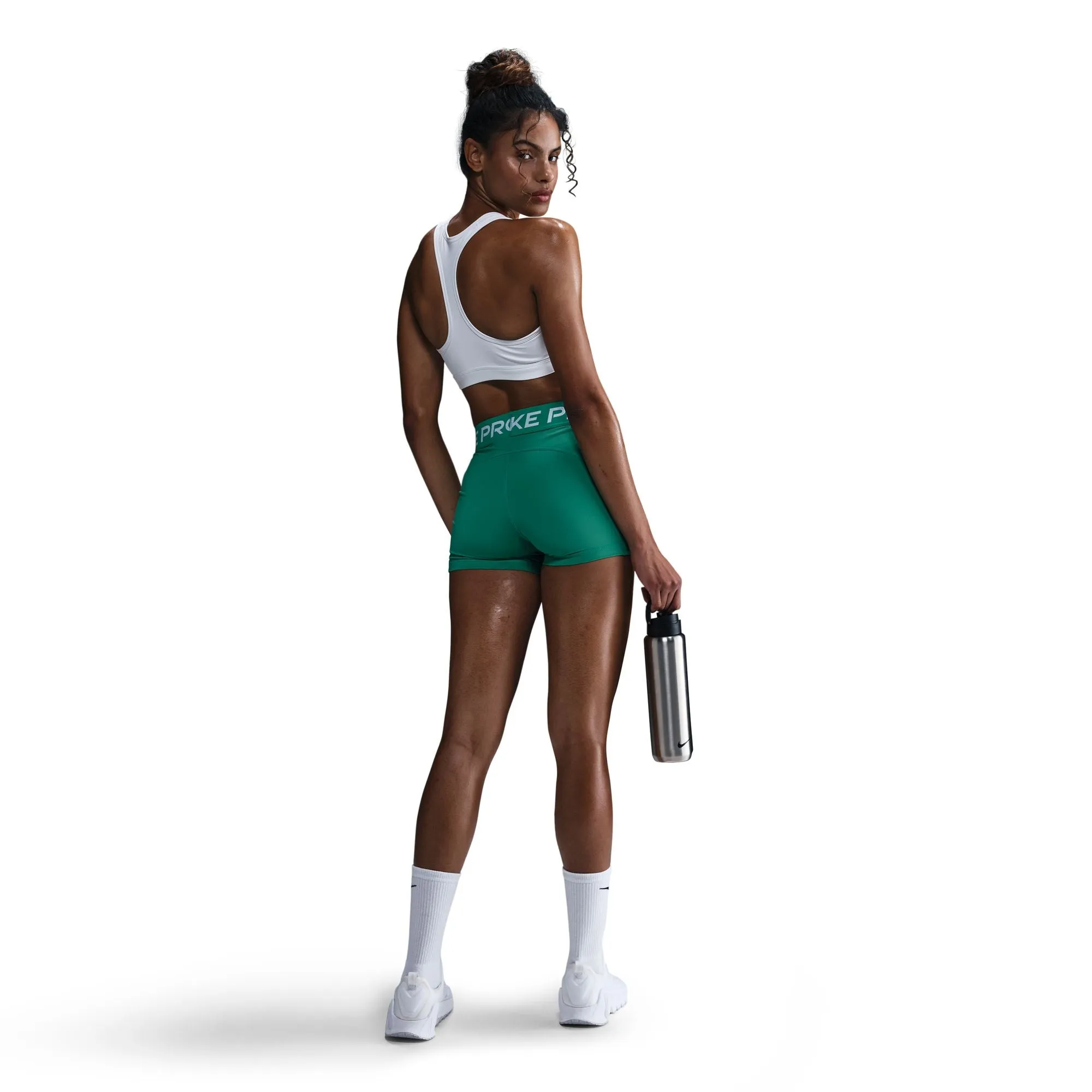 Women's Pro 3" Shorts (326 - Stadium Green/White)