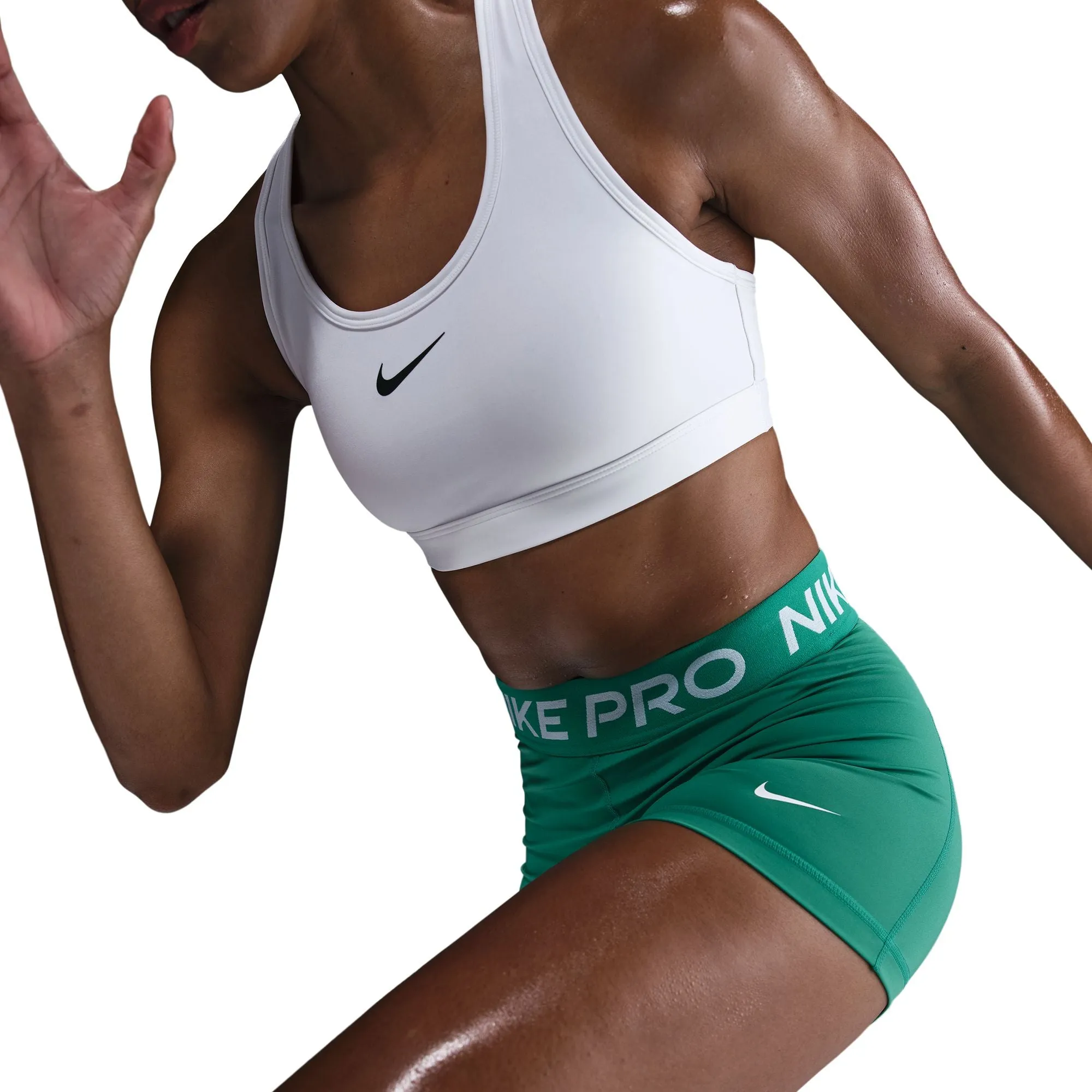 Women's Pro 3" Shorts (326 - Stadium Green/White)