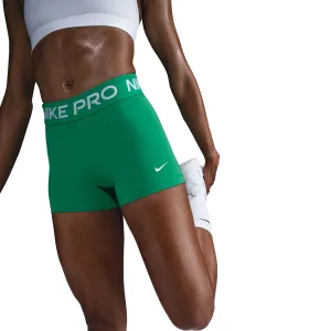 Women's Pro 3" Shorts (326 - Stadium Green/White)