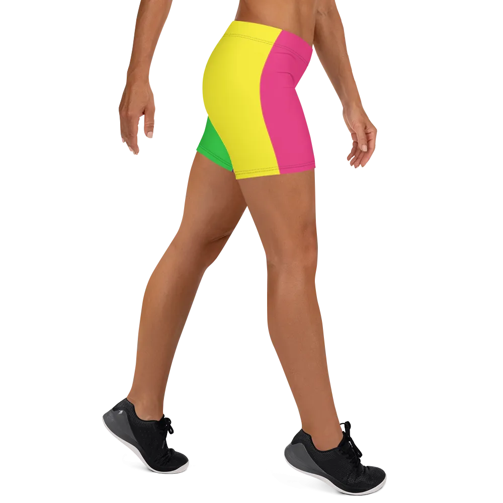 Women's Tight Short - Neon