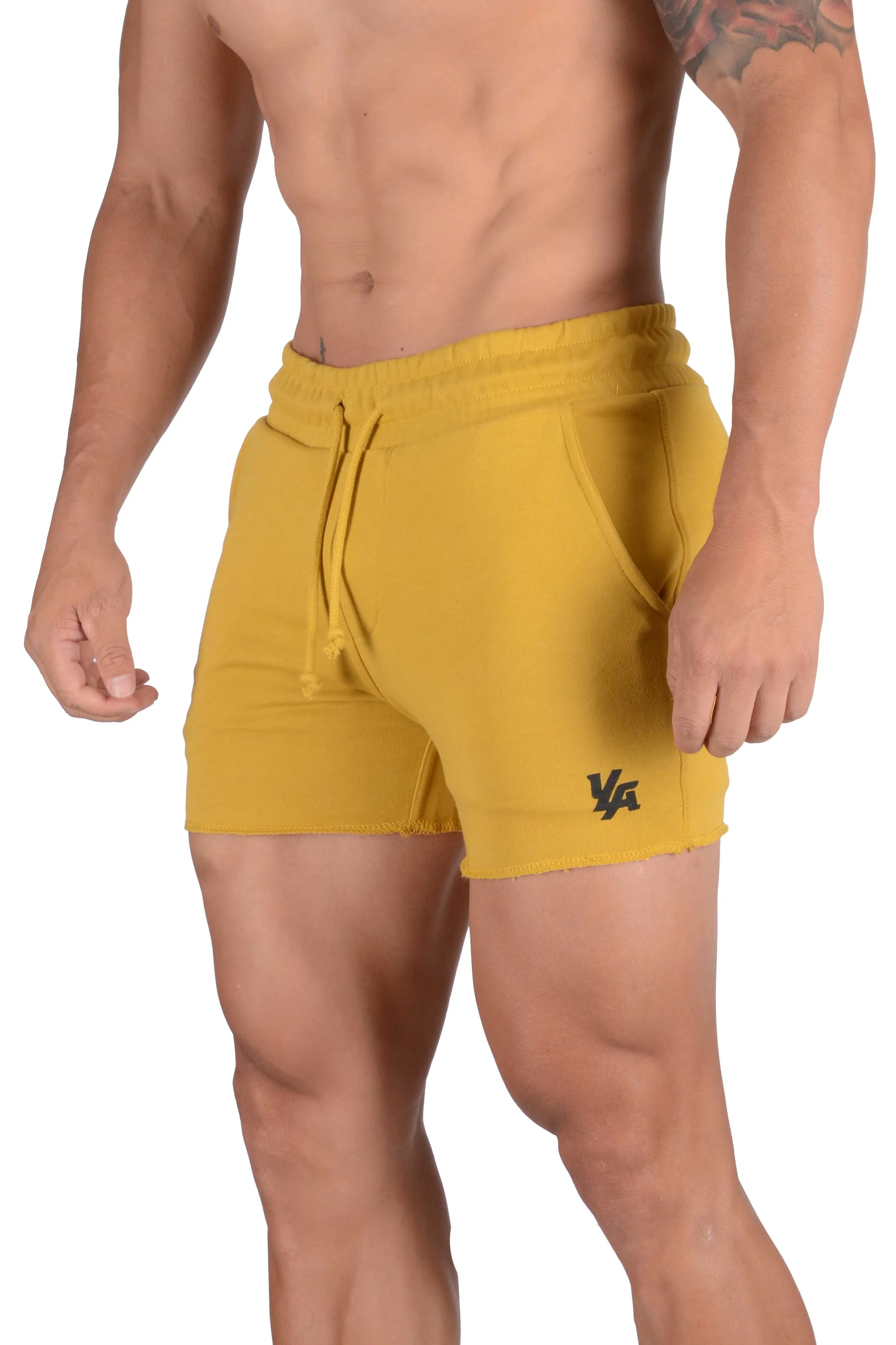 YoungLA Bodybuilding French Terry Shorts Vibrant Colors 102