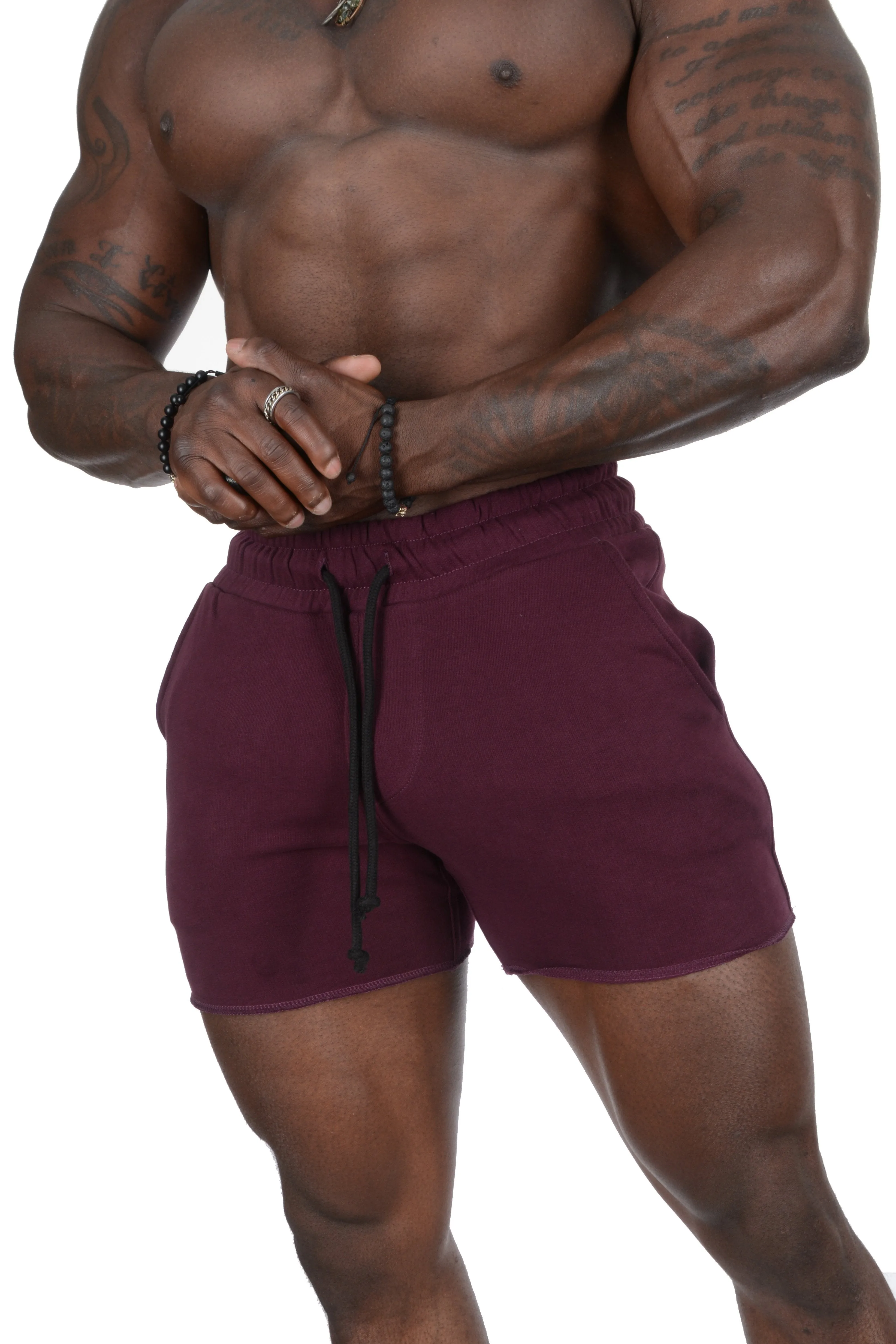 YoungLA Bodybuilding French Terry Shorts Vibrant Colors 102